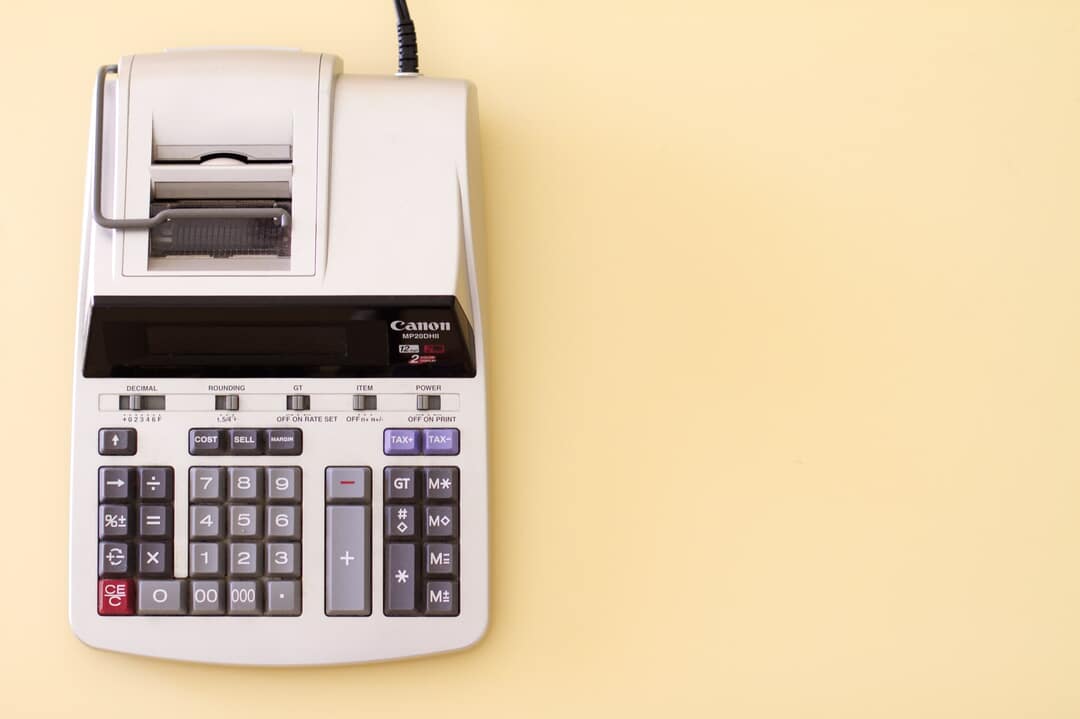 Canon MP200 Calculator