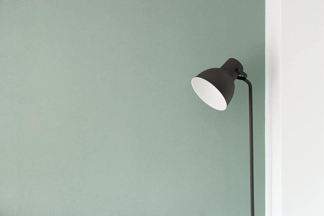 Light with Green Background